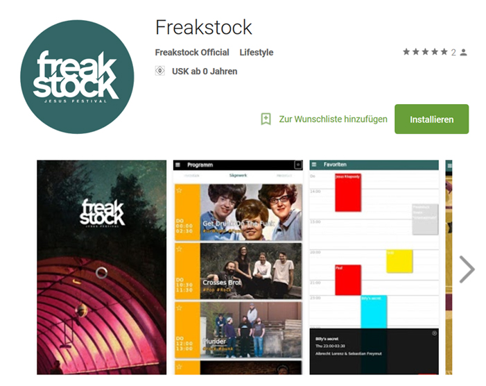 Immer auf dem Laufenden mit der Freakstock-App