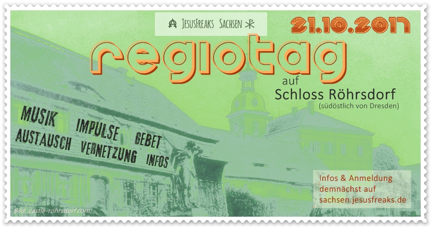 Save the date – Regiotag Sachsen