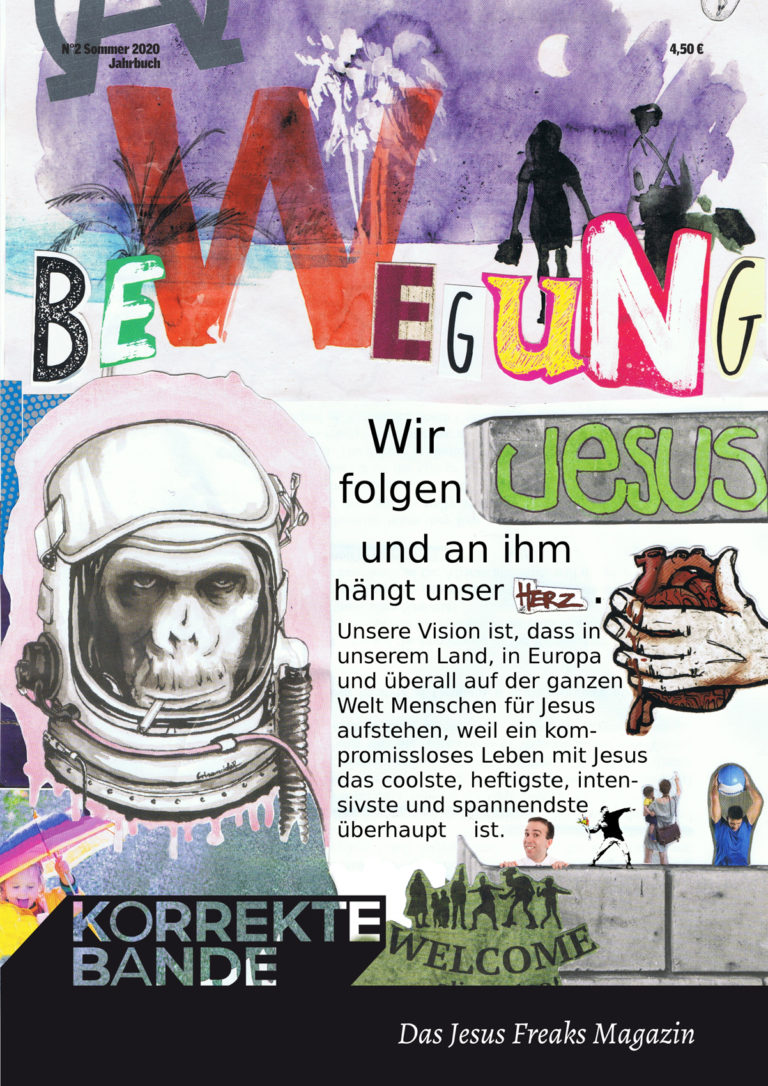 Neue Ausgabe: Bewegung in der Bewegung – Das Jesus-Freaks-Jahrbuch (2/2020)